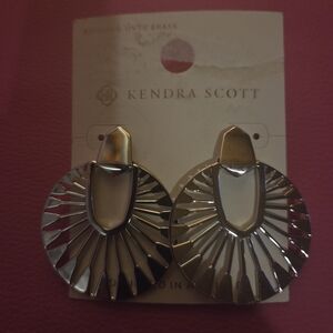 Kendra Scott Silver Earrings